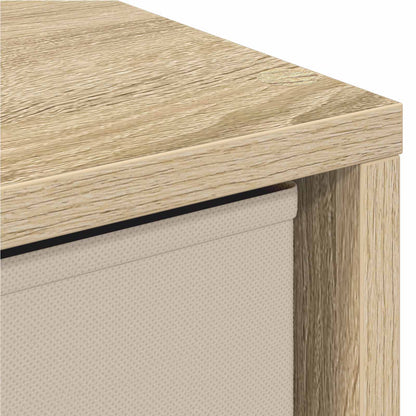 Sideboard with Drawer Sonoma Oak 35 x 32 x 99.5 cm