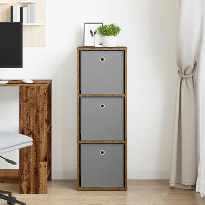 Sideboard with Drawer Old Wood 35 x 32 x 99.5 cm