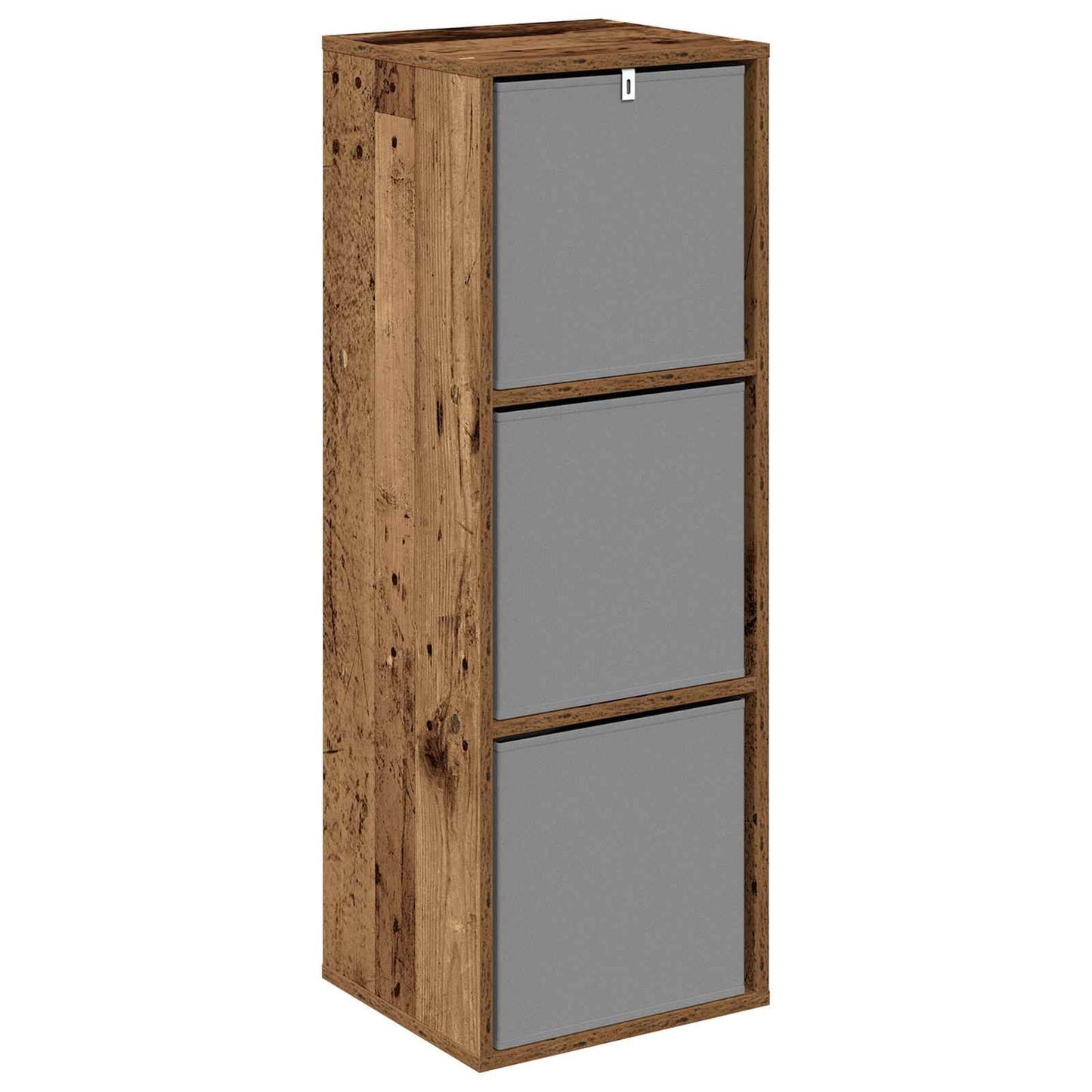 Sideboard with Drawer Old Wood 35 x 32 x 99.5 cm