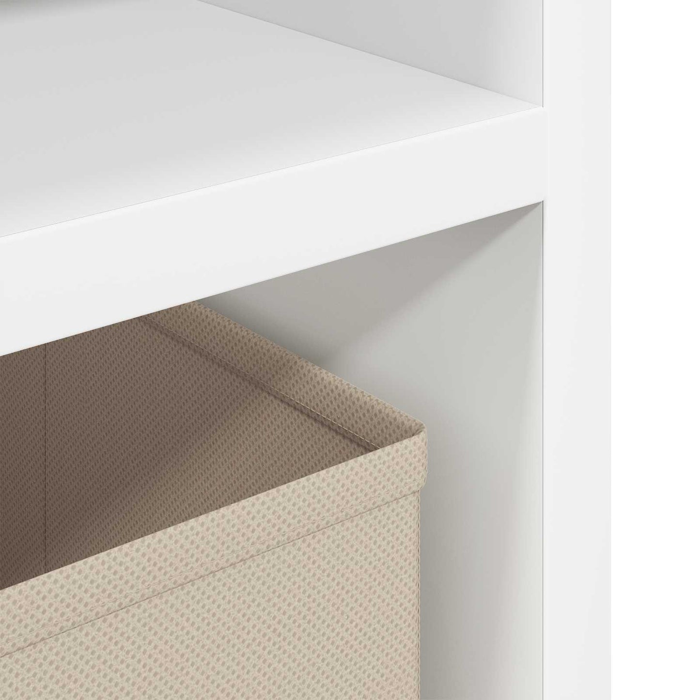Lowboard with Drawer White 72 x 22.5 x 38 cm