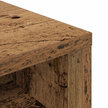 Lowboard with Drawer Old Wood 72 x 22.5 x 38 cm