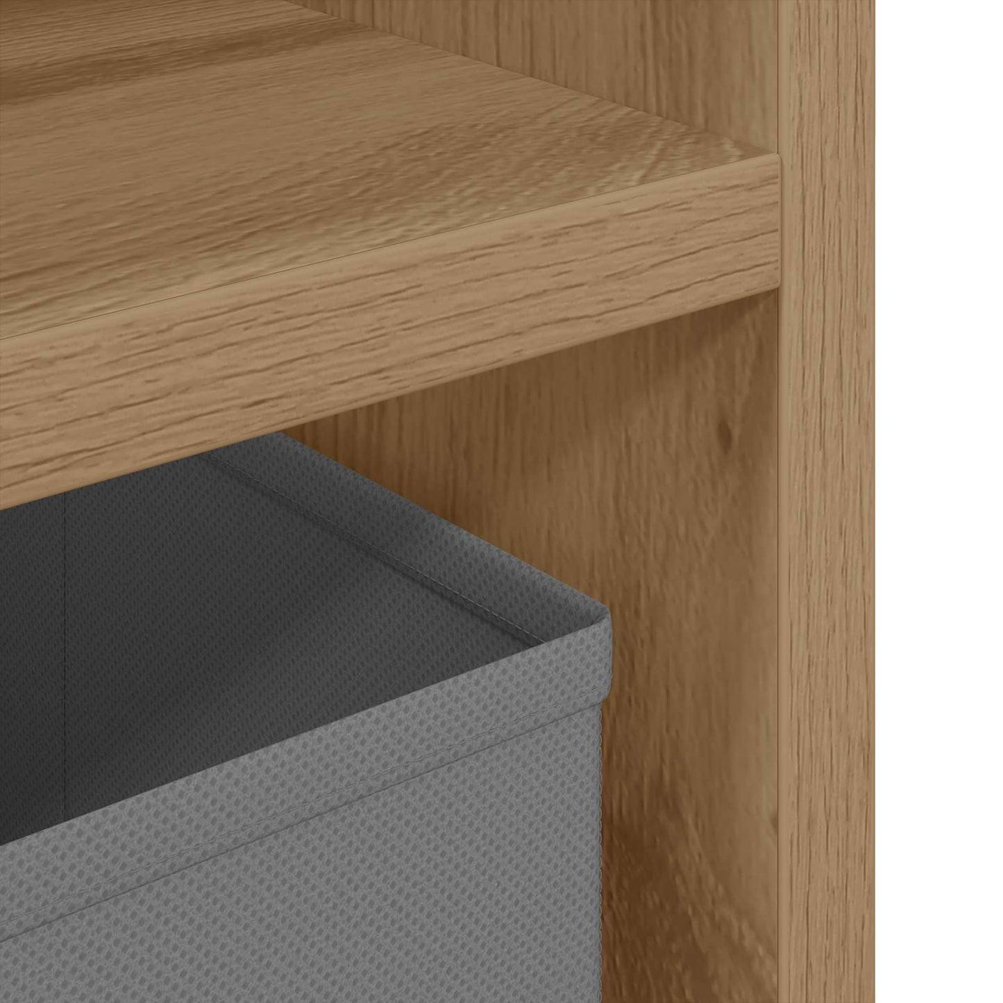 Lowboard 87 x 27.5 x 43 cm Artisan Oak