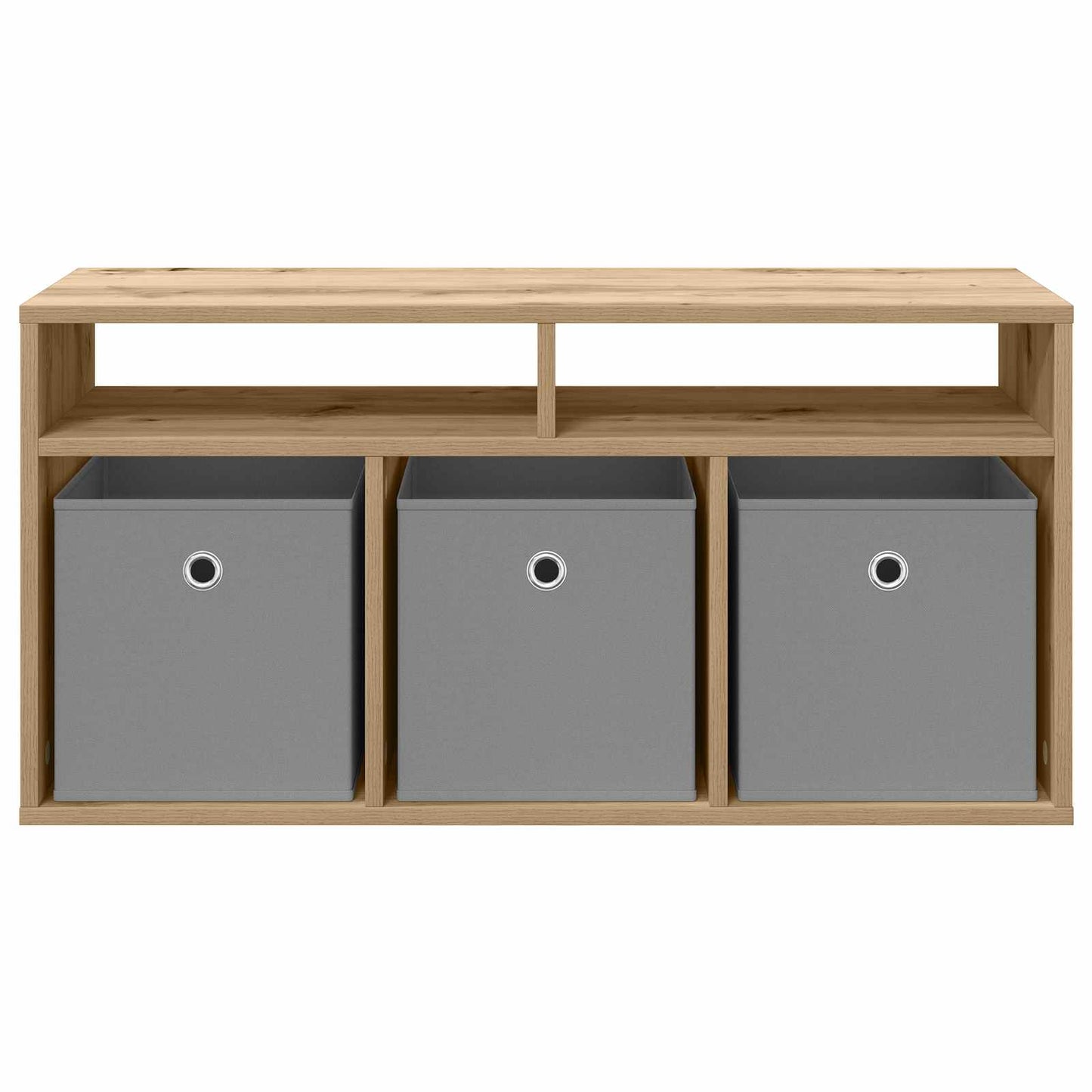 Lowboard 87 x 27.5 x 43 cm Artisan Oak