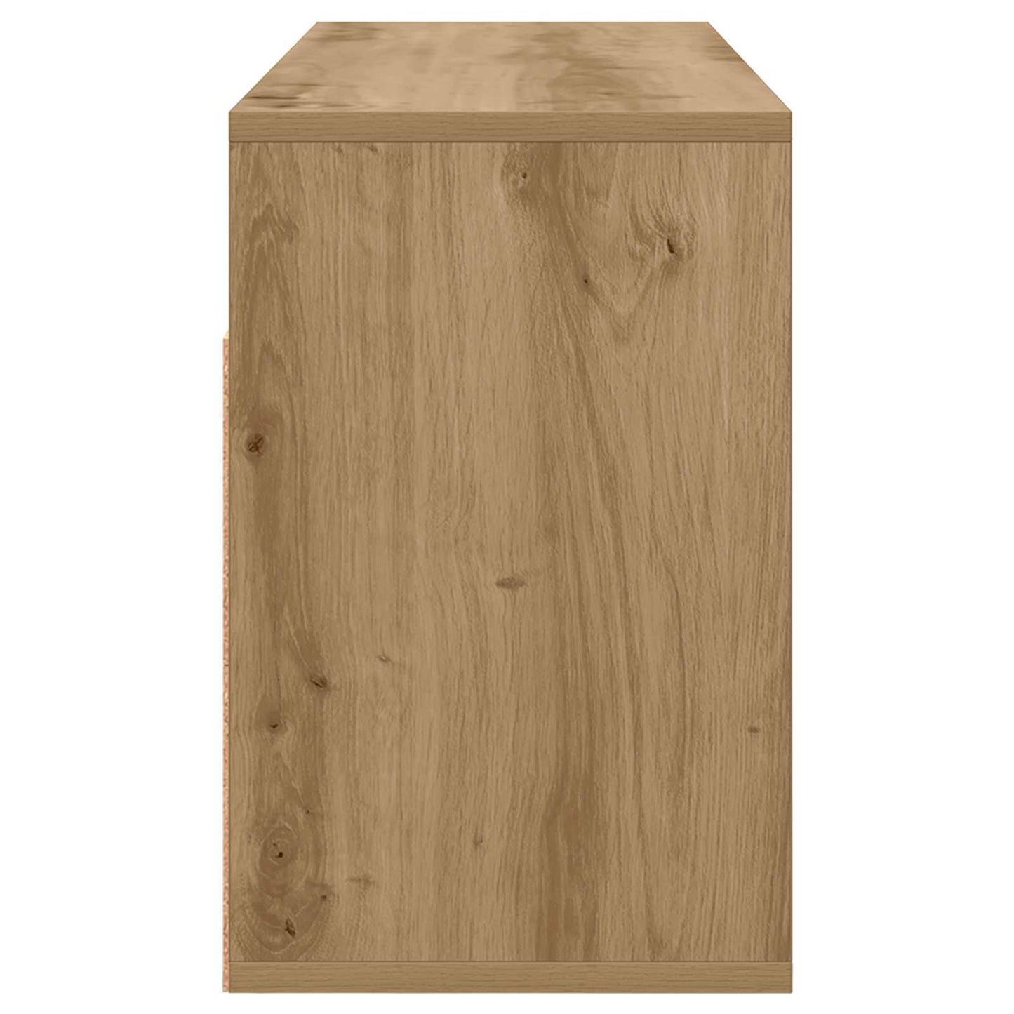 Lowboard 87 x 27.5 x 43 cm Artisan Oak
