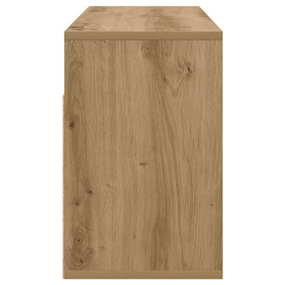 Lowboard 87 x 27.5 x 43 cm Artisan Oak