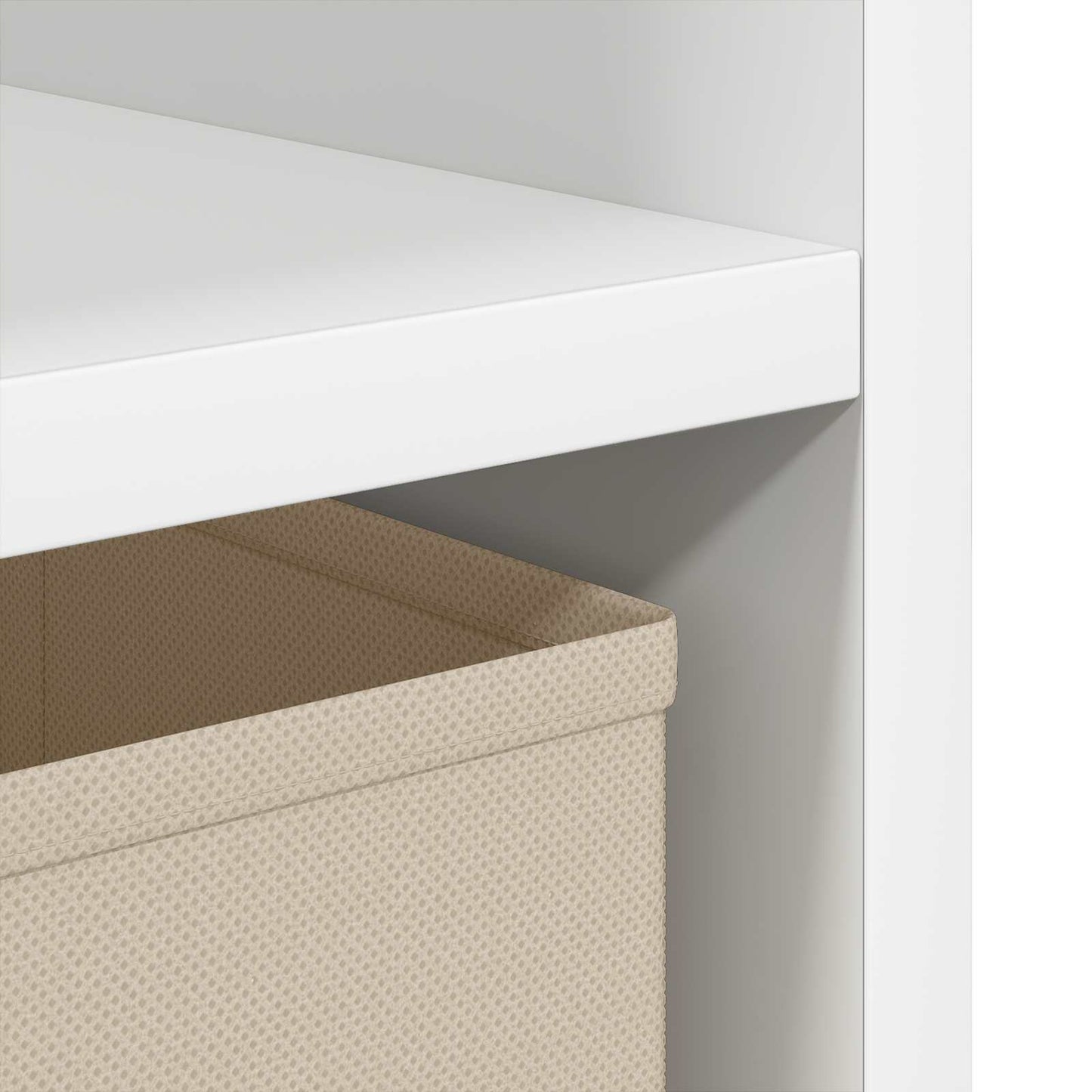 Bedside Table White 25.5 x 22 x 49.5 cm Engineered Wood