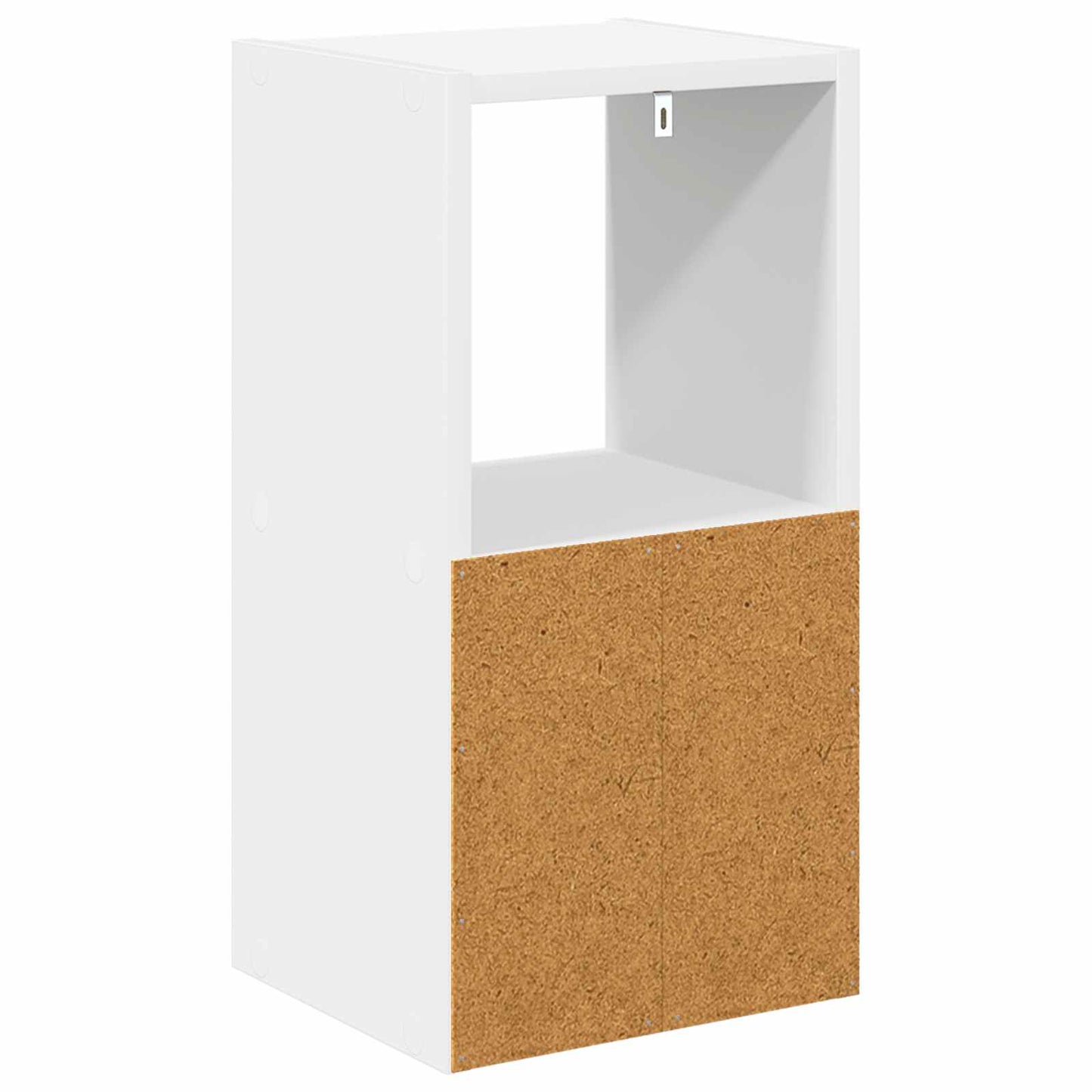 Bedside Table White 25.5 x 22 x 49.5 cm Engineered Wood