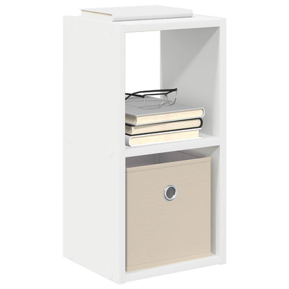 Bedside Table White 25.5 x 22 x 49.5 cm Engineered Wood