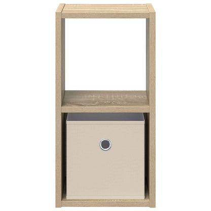 Bedside Table Sonoma Oak 25.5 x 22 x 49.5 cm Engineered Wood