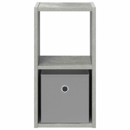 Bedside Table 2 pcs Concrete Grey 25.5 x 22 x 49.5 cm