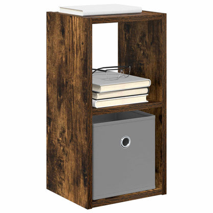 Bedside Table Smoked Oak 25.5 x 22 x 49.5 cm Engineered Wood