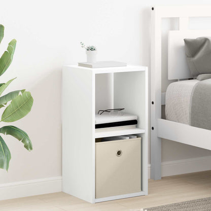 Bedside Table 2 pcs White 30.5 x 27 x 59.5 cm Engineered Wood