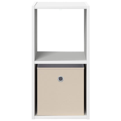Bedside Table 2 pcs White 30.5 x 27 x 59.5 cm Engineered Wood