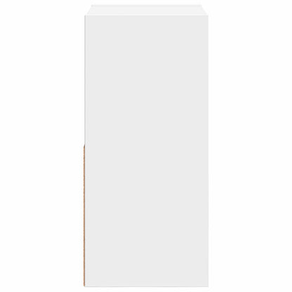 Bedside Table 2 pcs White 30.5 x 27 x 59.5 cm Engineered Wood