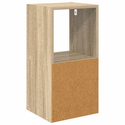 Bedside Table Sonoma Oak 30.5 x 27 x 59.5 cm Engineered Wood