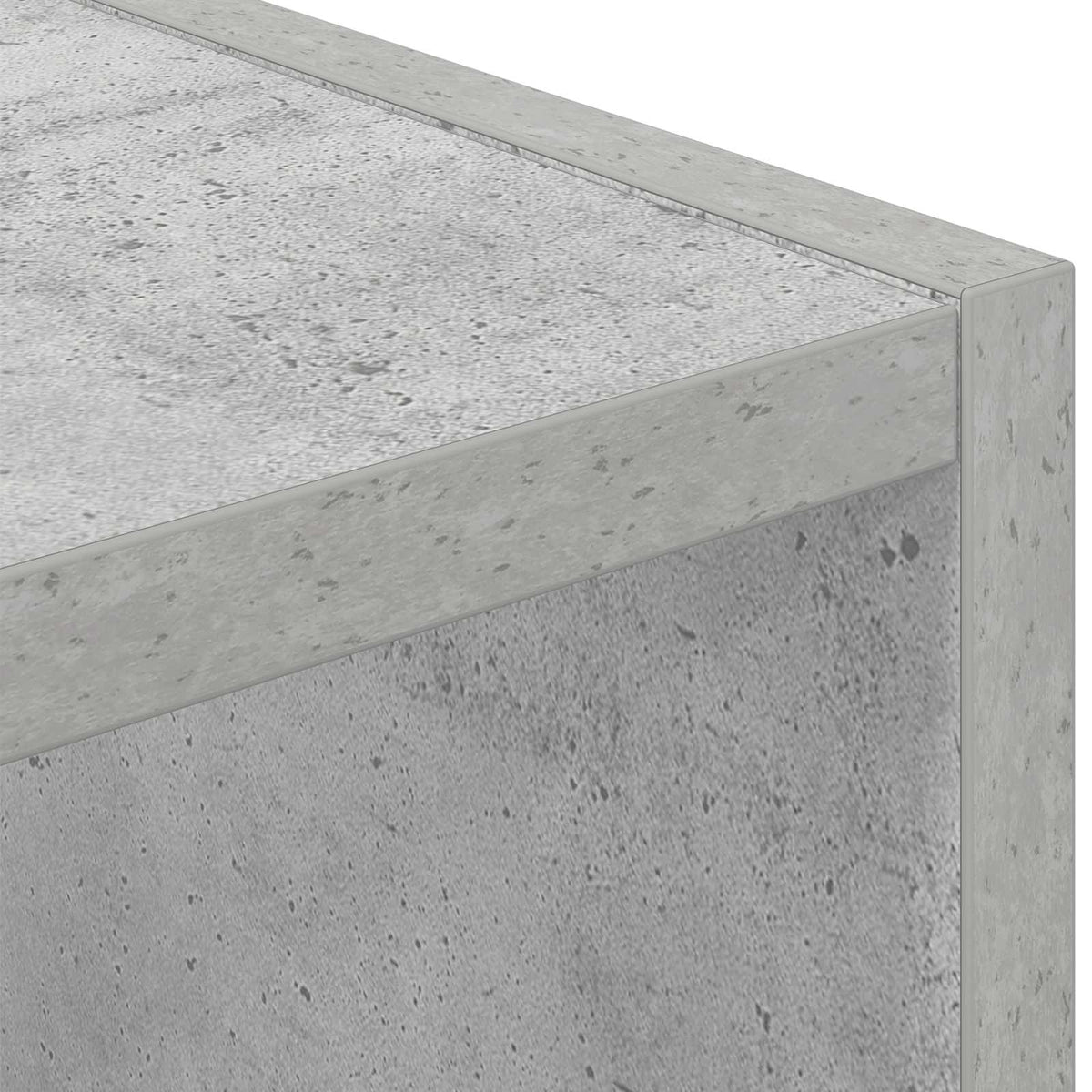 Bedside Table Concrete Grey 30.5 x 27 x 59.5 cm Engineered Wood