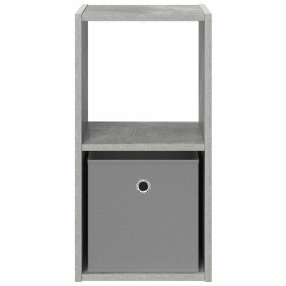Bedside Table 2 pcs Concrete Grey 30.5 x 27 x 59.5 cm