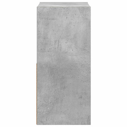 Bedside Table 2 pcs Concrete Grey 30.5 x 27 x 59.5 cm