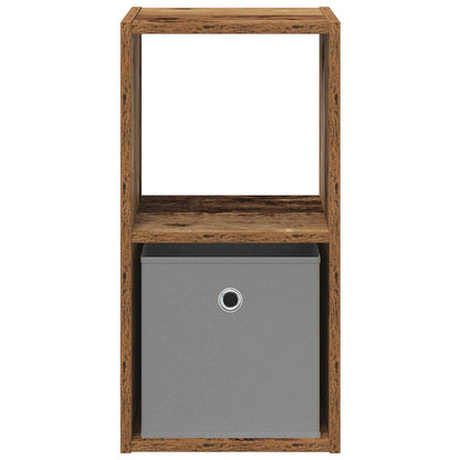 Bedside Table Old Wood 30.5 x 27 x 59.5 cm Engineered Wood