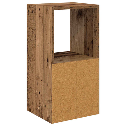 Bedside Table with Drawer 2 pcs Old Wood 30.5 x 27 x 59.5 cm