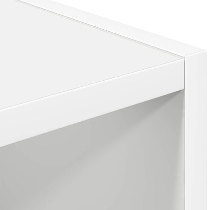 Bedside Table 2 pcs White 35 x 32 x 68.5 cm Engineered Wood