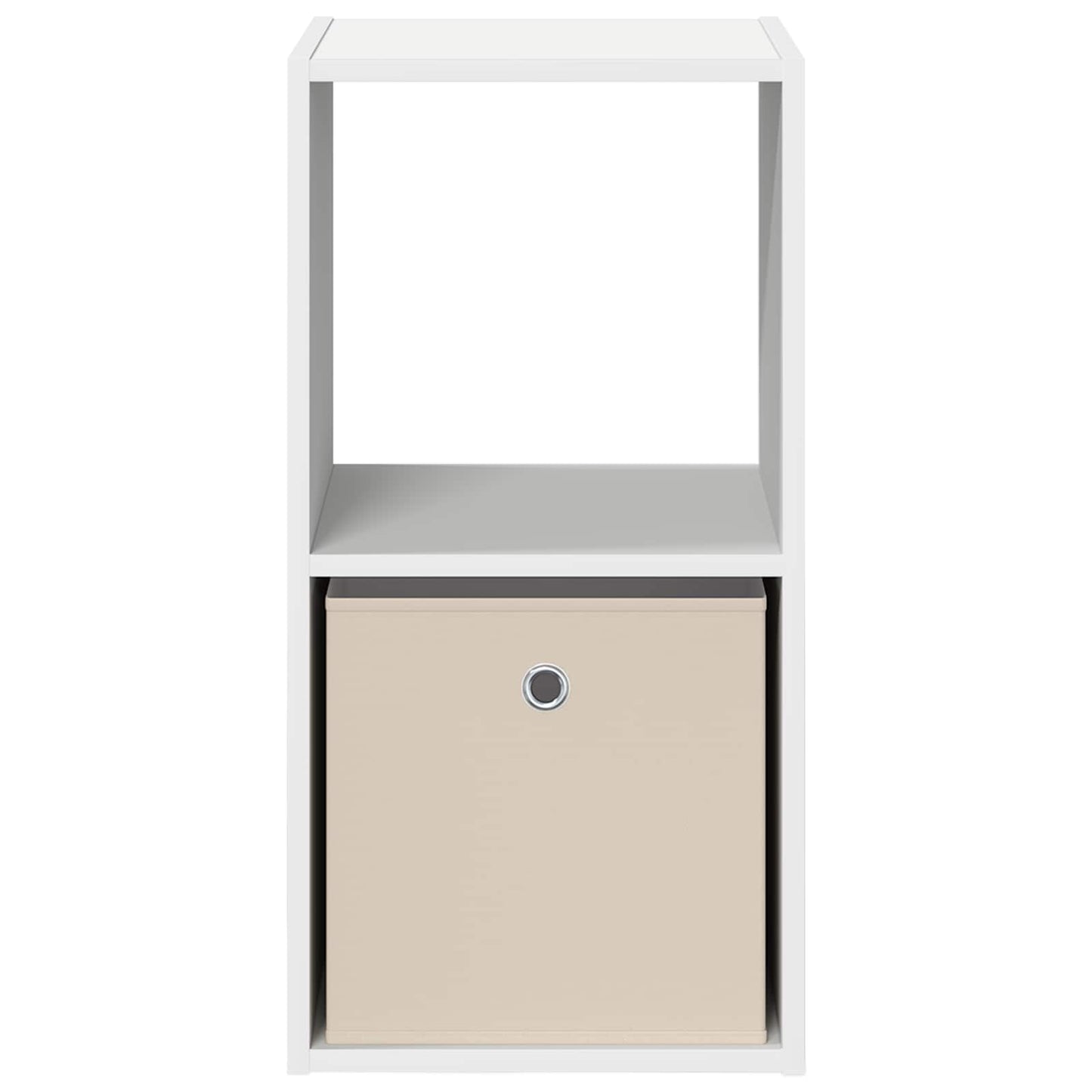 Bedside Table 2 pcs White 35 x 32 x 68.5 cm Engineered Wood