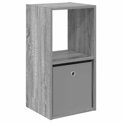Bedside Table Grey Sonoma 35 x 32 x 68.5 cm Engineered Wood