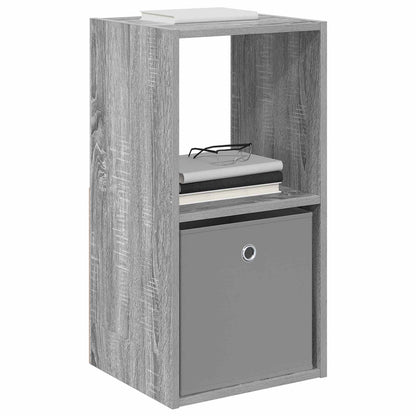 Bedside Table Grey Sonoma 35 x 32 x 68.5 cm Engineered Wood