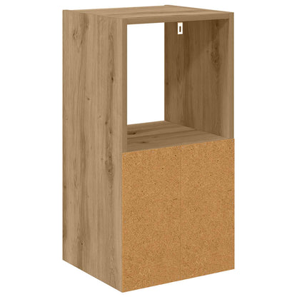 Bedside Table Artisan Oak 35 x 32 x 68.5 cm Engineered Wood