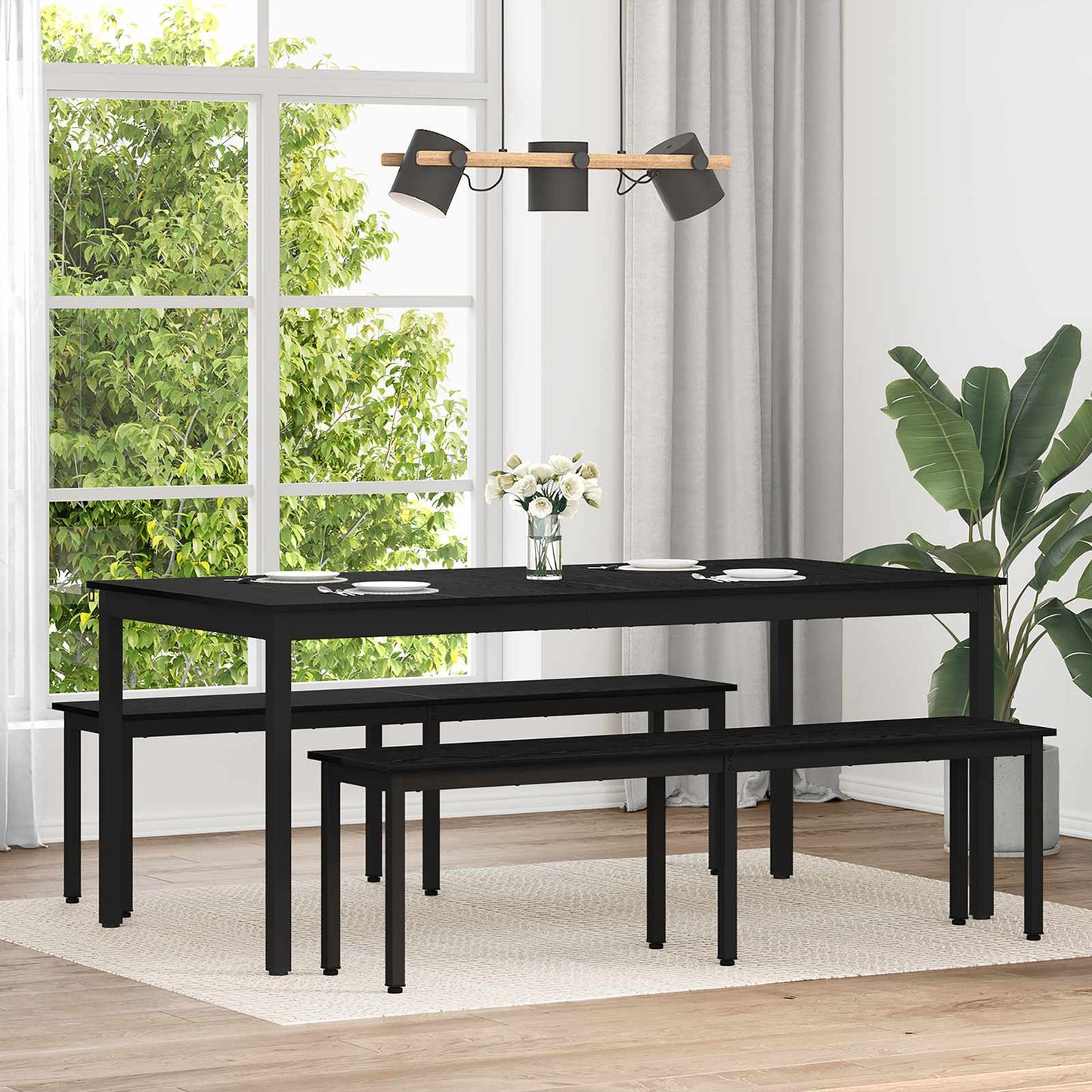 Dining Tables 180 x 90 x 75 cm Engineered Wood Rectangular