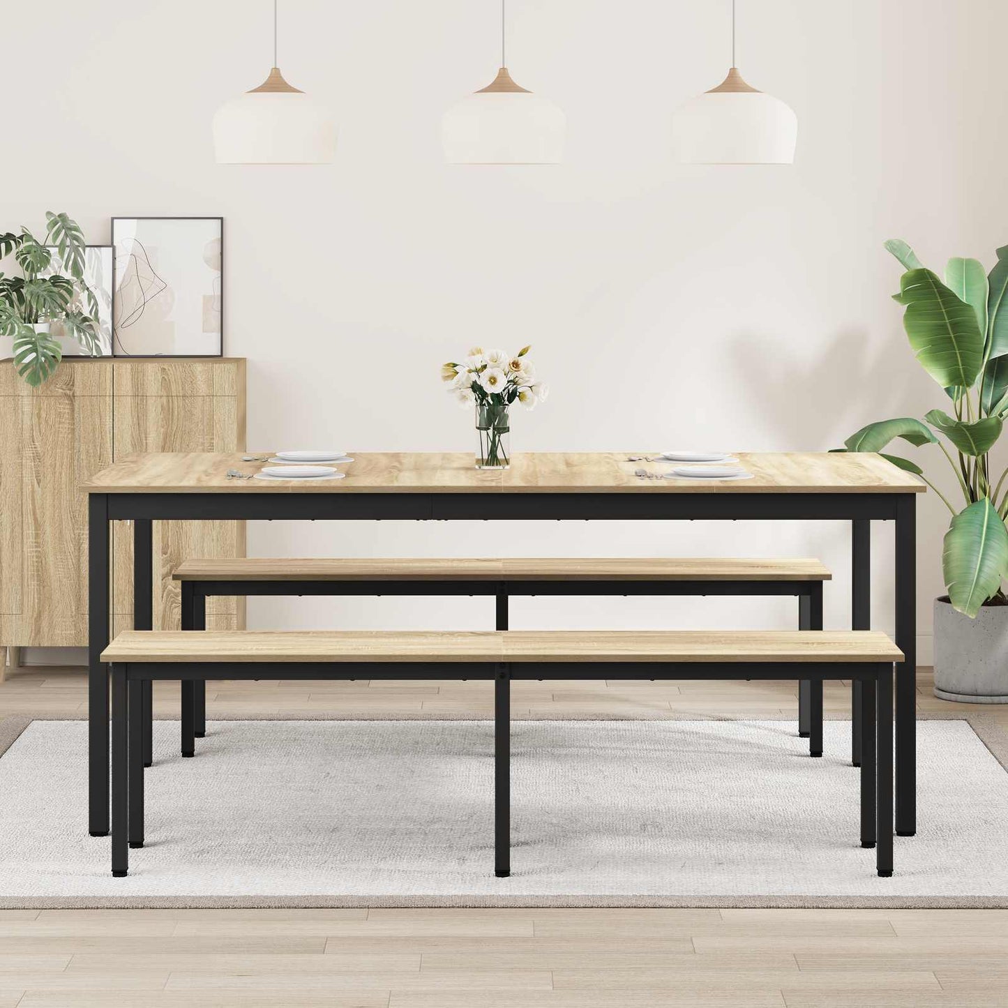 Dining Tables 180 x 90 x 75 cm Engineered Wood Rectangular