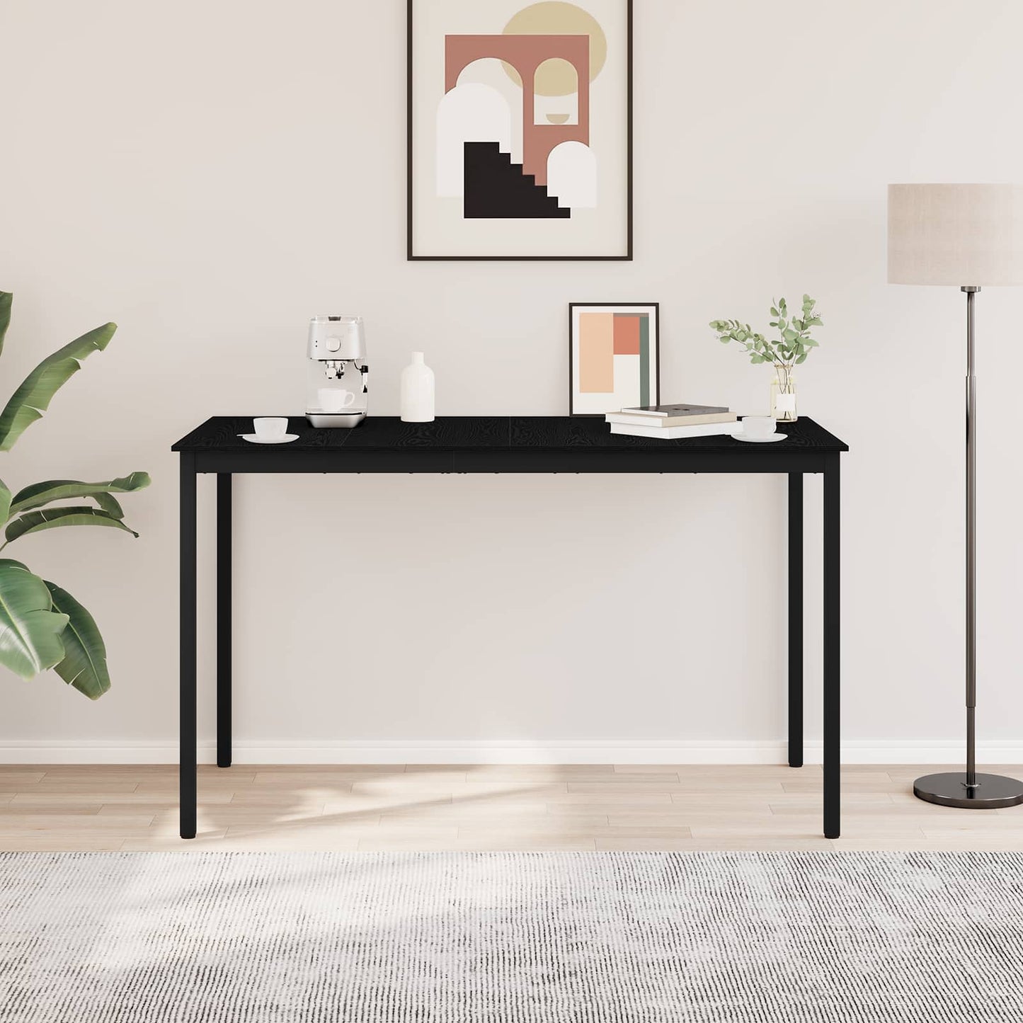Standing Bar Table Engineered Wood Rectangular
