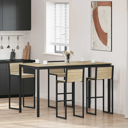 Standing Bar Table Engineered Wood Rectangular