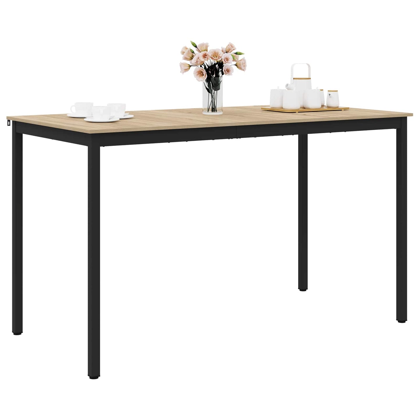 Standing Bar Table Engineered Wood Rectangular