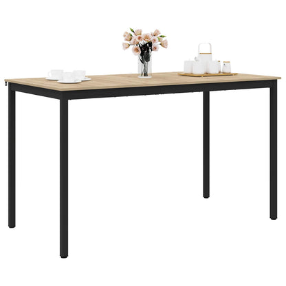 Standing Bar Table Engineered Wood Rectangular