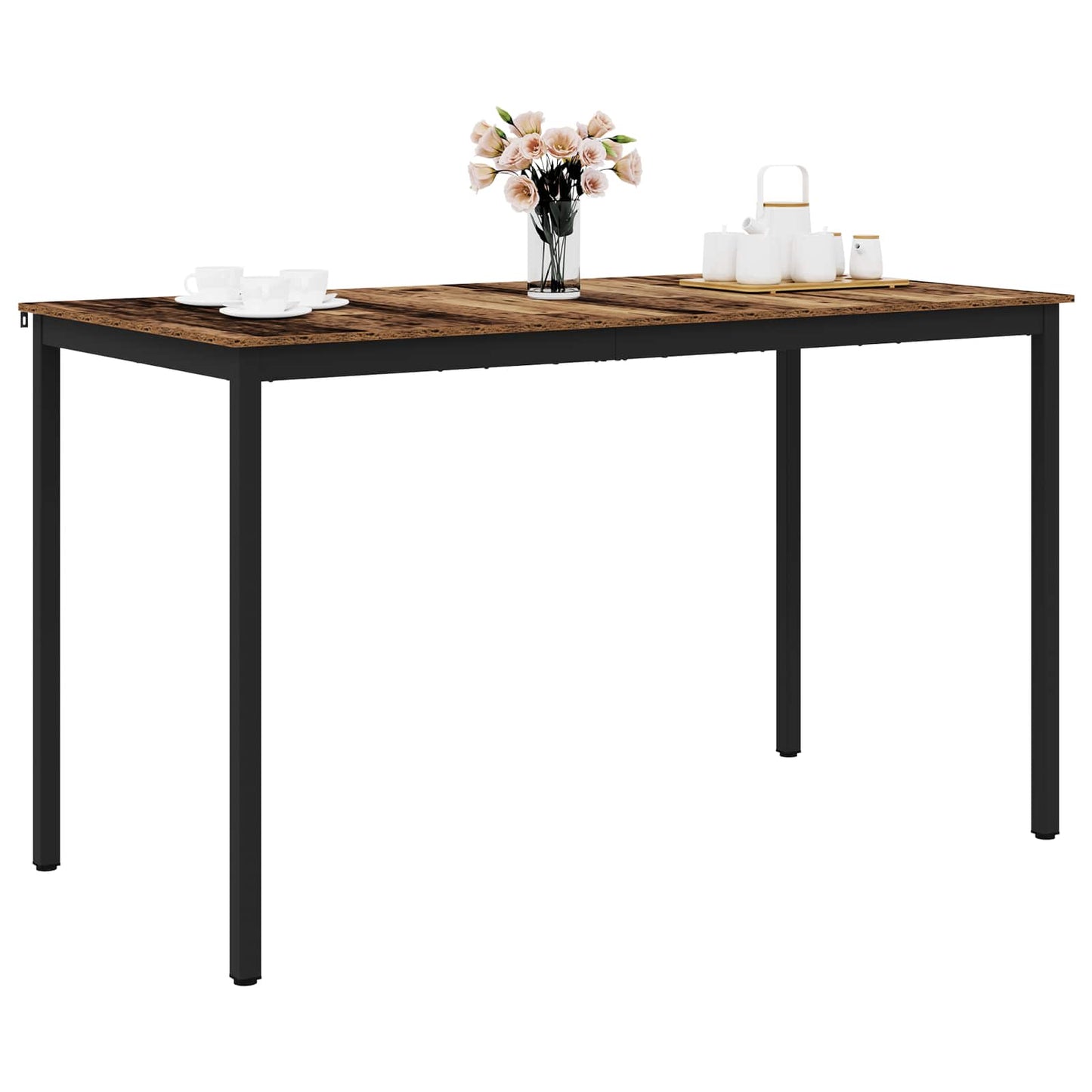 Standing Bar Table Engineered Wood Rectangular