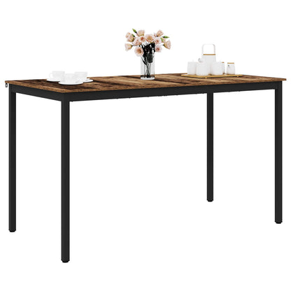 Standing Bar Table Engineered Wood Rectangular
