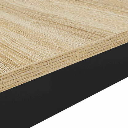 Standing Bar Table Engineered Wood Rectangular
