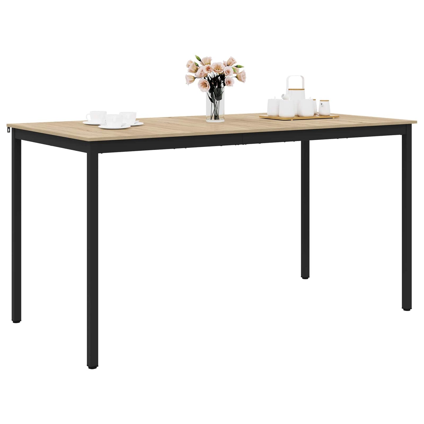 Standing Bar Table Engineered Wood Rectangular