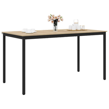 Standing Bar Table Engineered Wood Rectangular