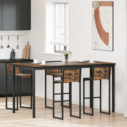 Standing Bar Table Engineered Wood Rectangular