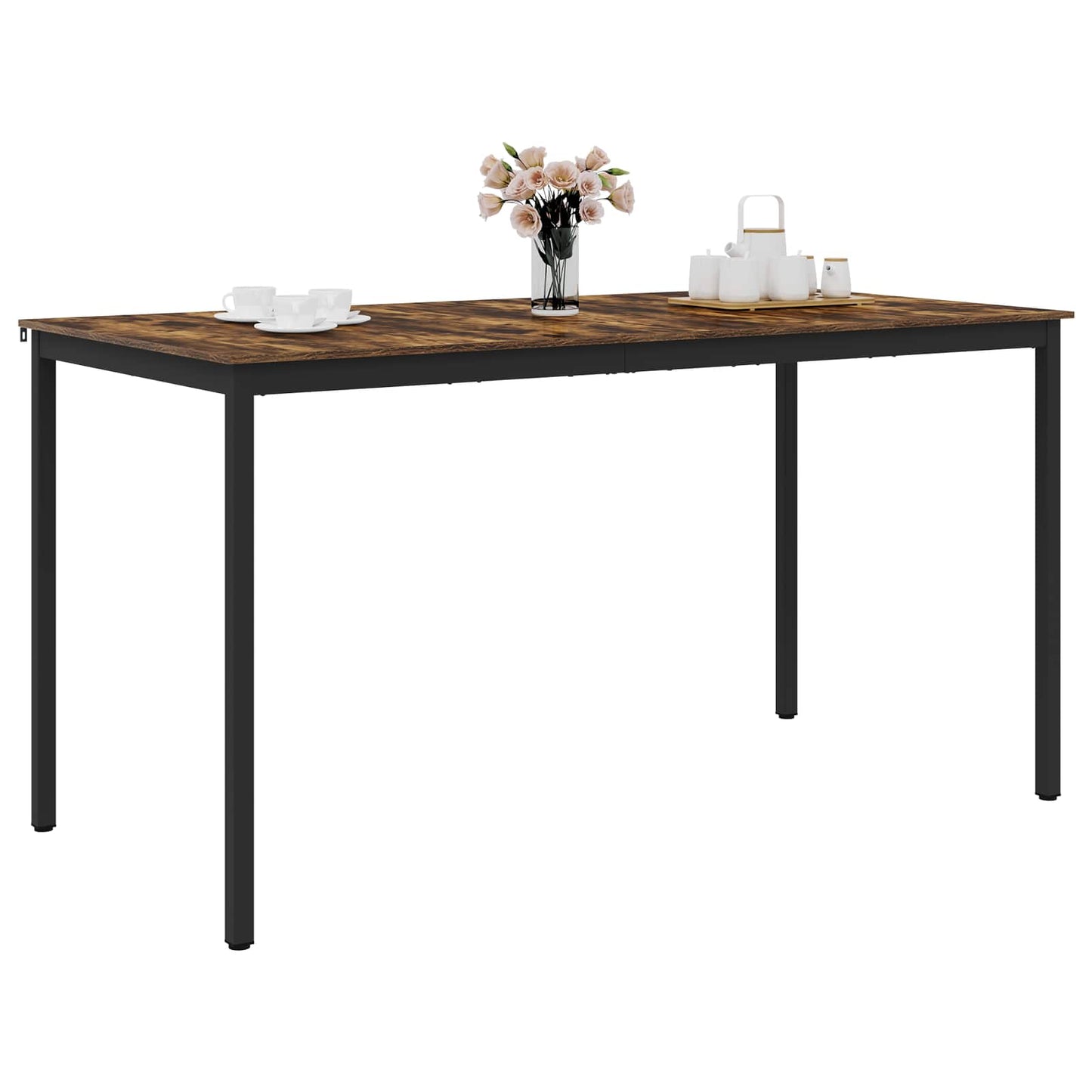 Standing Bar Table Engineered Wood Rectangular