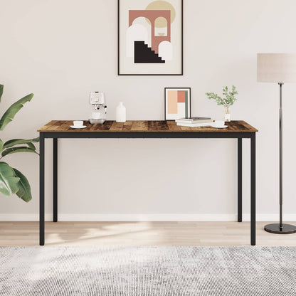 Standing Bar Table Engineered Wood Rectangular