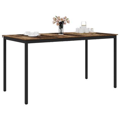 Standing Bar Table Engineered Wood Rectangular
