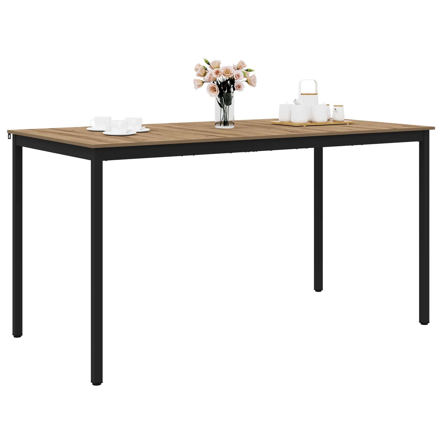 Standing Bar Table Engineered Wood Rectangular