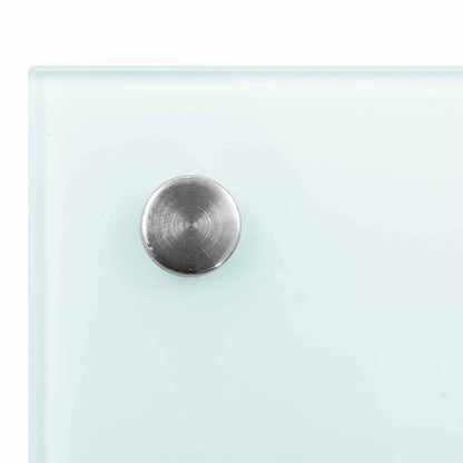 Kitchen Backsplash 2 pcs White 90 x 40 cm Tempered Glass