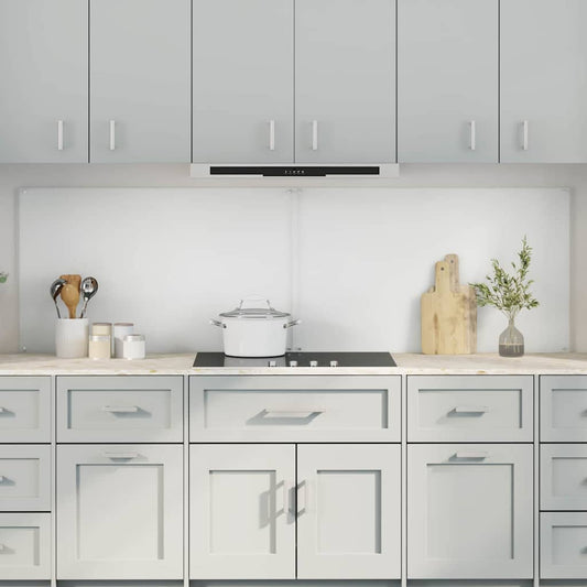 Kitchen Backsplash 2 pcs Transparent 100 x 60 cm Tempered Glass