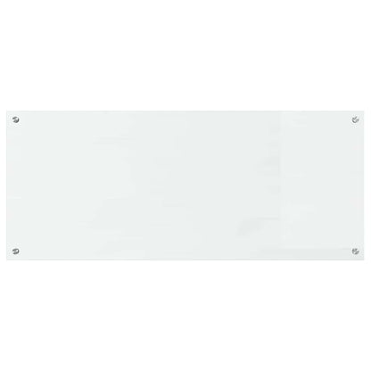 Kitchen Backsplash 2 pcs Transparent 120 x 50 cm Tempered Glass