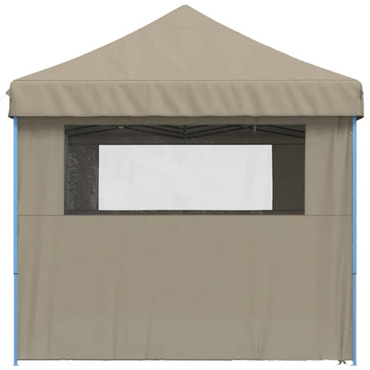 Party Tent Pop-up Taupe 580 x 292 x 315 cm Oxford Fabric