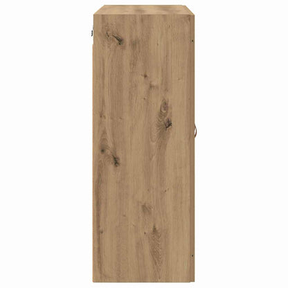 Wall-mounted Cabinet 2 pcs Artisan Oak 69.5 x 34 x 90 cm